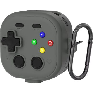 Защитный чехол Deexe Game Design для Samsung Galaxy Buds 4 / Buds 4 Pro - Grey