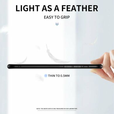 Защитный чехол Deexe Gradient Color для Samsung Galaxy A41 (A415) - Black / Blue
