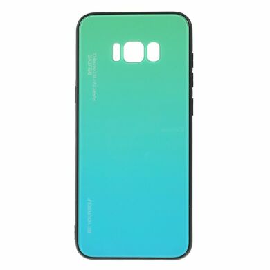 Защитный чехол Deexe Gradient Color для Samsung Galaxy S8 Plus (G955) - Cyan / Blue
