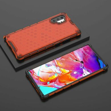 Захисний чохол Deexe Honeycomb Series для Samsung Galaxy Note 10+ (N975) - Red