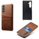 Защитный чехол Deexe Pocket Case для Samsung Galaxy S25 (S931) - Brown. Фото 2 из 4