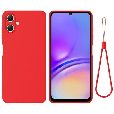 Защитный чехол Deexe Silicone Case для Samsung Galaxy A06 (A065) - Red