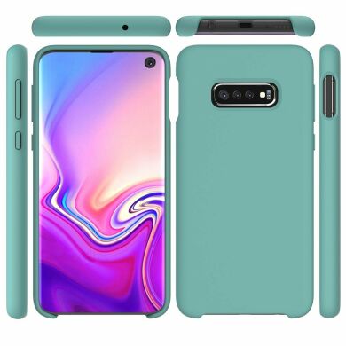 Захисний чохол Deexe Silicone Case для Samsung Galaxy S10e (G970) - Cyan