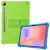 Защитный чехол Deexe Silicone Kickstand для Samsung Galaxy Tab S10 Lite (X400/X406) - Green