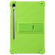 Захисний чохол Deexe Silicone Kickstand для Samsung Galaxy Tab S10 Lite (X400/X406) - Green
