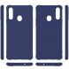 Захисний чохол Deexe Soft Cover для Samsung Galaxy A20s (A207) - Dark Blue