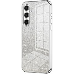 Захисний чохол Deexe Sparkles Cover для Samsung Galaxy S26 Plus - Silver