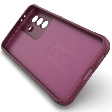 Захисний чохол Deexe Terra Case для Samsung Galaxy A37 (A376) - Wine Red