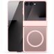Защитный чехол DUX DUCIS Yind Series MagSafe для Samsung Galaxy Flip 8 - Light Pink. Фото 2 из 11