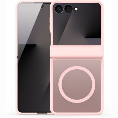 Защитный чехол DUX DUCIS Yind Series MagSafe для Samsung Galaxy Flip 8 - Light Pink