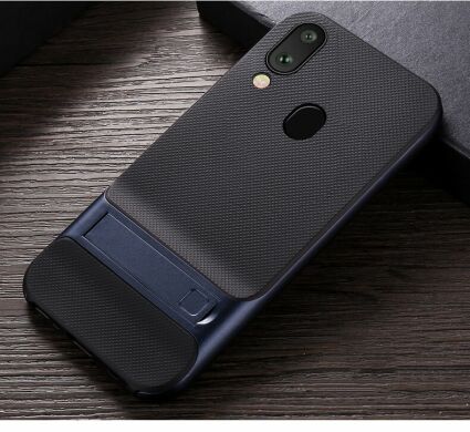 Захисний чохол ELEGANCE Grid Pattern для Samsung Galaxy A30 (A305) / A20 (A205) - Blue