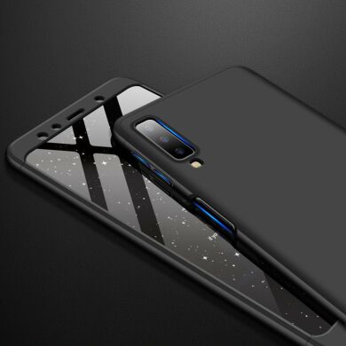 Защитный чехол GKK Double Dip Case для Samsung Galaxy A7 2018 (A750) - Black