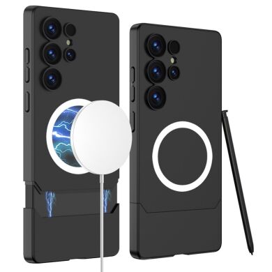 Защитный чехол GKK Magnetic Dip Case для Samsung Galaxy S24 Ultra (S928) - Black