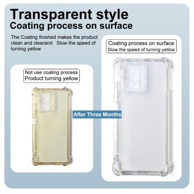 Защитный чехол IMAK Airbag MAX Case для Samsung Galaxy S25 FE (S731) - Transparent