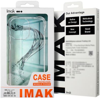 Защитный чехол IMAK Airbag MAX Case для Samsung Galaxy S25 FE (S731) - Transparent