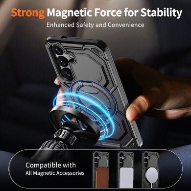 Захисний чохол Reframe Hybrid Magnetic для Samsung Galaxy S24 (S921) - Black