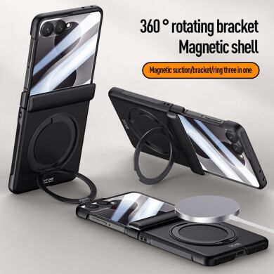 Защитный чехол Reframe Ring Stand Case для Samsung Galaxy Flip 8 - Black