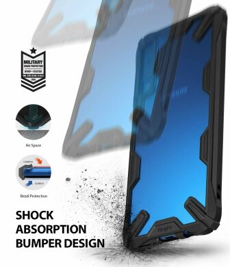 Защитный чехол RINGKE Fusion X для Samsung Galaxy A7 2018 (A750) - Black