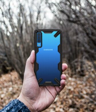 Защитный чехол RINGKE Fusion X для Samsung Galaxy A7 2018 (A750) - Black