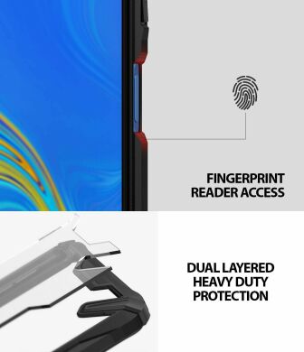 Защитный чехол RINGKE Fusion X для Samsung Galaxy A7 2018 (A750) - Black