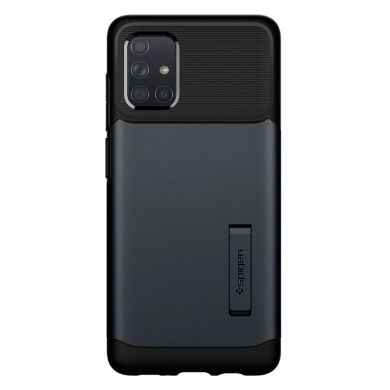 Защитный чехол Spigen (SGP) Slim Armor для Samsung Galaxy A71 (A715) - Metal Slate