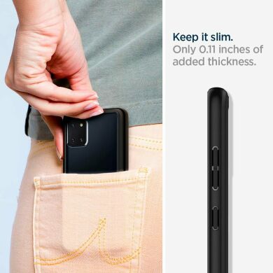 Захисний чохол Spigen (SGP) Ultra Hybrid для Samsung Galaxy Note 10 Lite (N770) - Matte Black