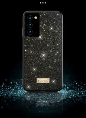 Захисний чохол SULADA Glitter Leather для Samsung Galaxy Note 20 (N980) - Gold