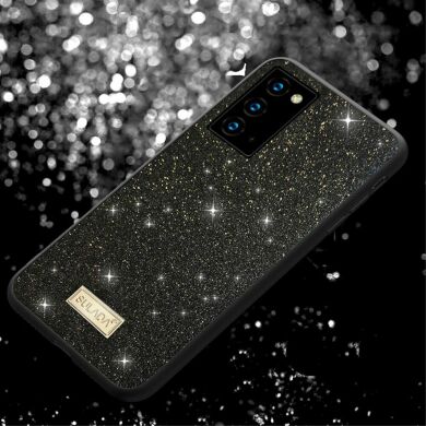 Захисний чохол SULADA Glitter Leather для Samsung Galaxy Note 20 (N980) - Black