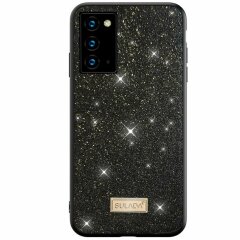 Защитный чехол SULADA Glitter Leather для Samsung Galaxy Note 20 (N980) - Black