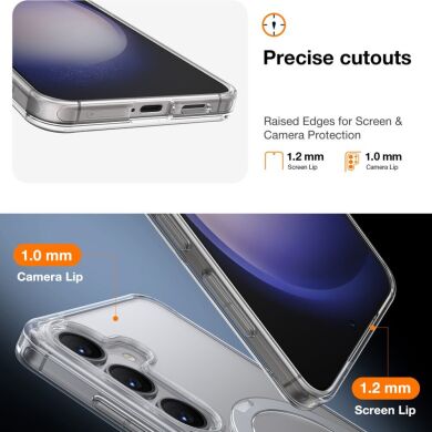Защитный чехол TORRAS Ostand Spin MagSafe для Samsung Galaxy S25 (S931) - Black