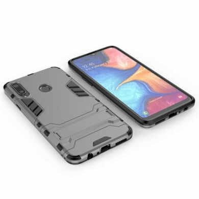 Захисний чохол UniCase Hybrid для Samsung Galaxy A20s (A207) - Grey