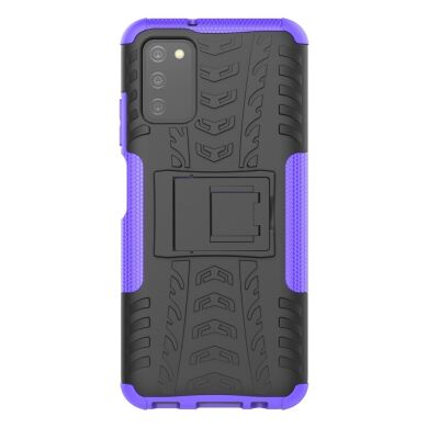 Защитный чехол UniCase Hybrid X для Samsung Galaxy A03s (A037) - Purple