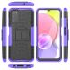 Защитный чехол UniCase Hybrid X для Samsung Galaxy A03s (A037) - Purple. Фото 5 из 11