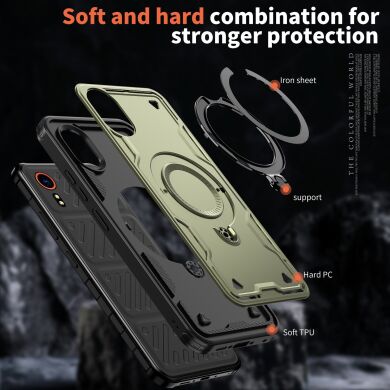 Захисний чохол UniCase Lander Armor для Samsung Galaxy Xcover 7 (G556) - Black