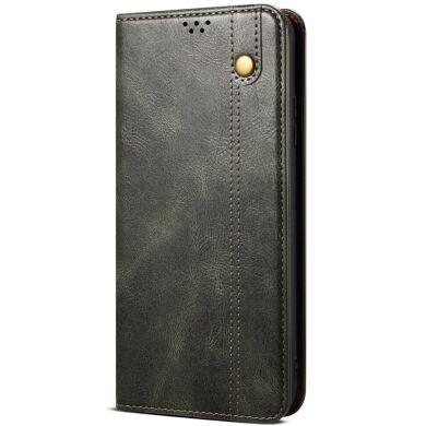 Захисний чохол UniCase Leather Wallet для Samsung Galaxy A35 (A356) - Green