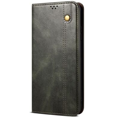 Защитный чехол UniCase Leather Wallet для Samsung Galaxy A35 (A356) - Green