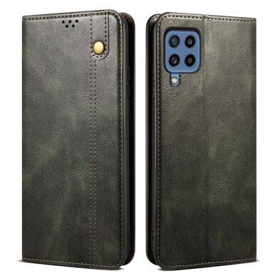 Защитный чехол UniCase Leather Wallet для Samsung Galaxy M32 (M325) - Green