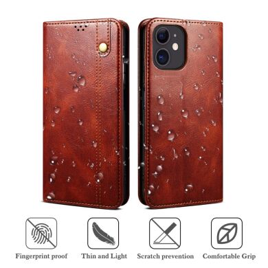 Защитный чехол UniCase Leather Wallet для Samsung Galaxy S22 - Black