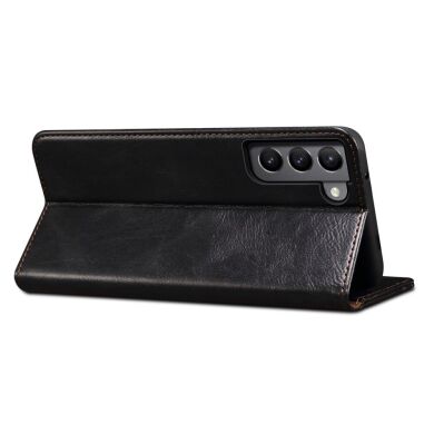 Захисний чохол UniCase Leather Wallet для Samsung Galaxy S22 - Black