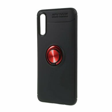 Захисний чохол UniCase Magnetic Ring для Samsung Galaxy A70 (A705) - Black / Red