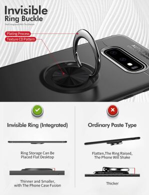 Защитный чехол UniCase Magnetic Ring для Samsung Galaxy S10e (G970) - Black
