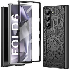 Защитный чехол UniCase Mechanical Legend для Samsung Galaxy Fold 6 - Black