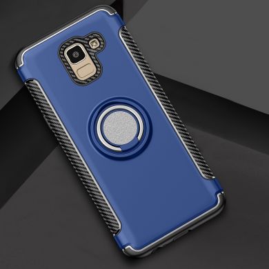 Защитный чехол UniCase Mysterious Cover для Samsung Galaxy J6 2018 (J600) - Dark Blue