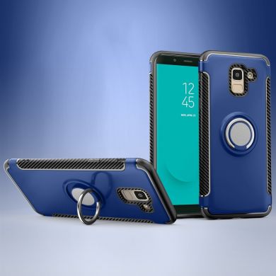 Защитный чехол UniCase Mysterious Cover для Samsung Galaxy J6 2018 (J600) - Dark Blue