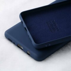 Защитный чехол X-LEVEL Delicate Silicone для Samsung Galaxy A51 (А515) - Dark Blue