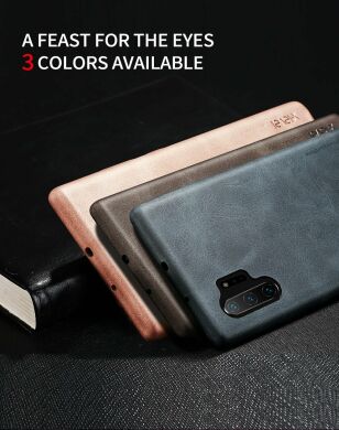 Защитный чехол X-LEVEL Vintage для Samsung Galaxy Note 10+ (N975) - Coffee