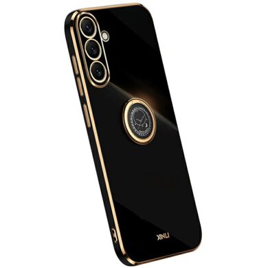 Захисний чохол XINLI Porcelain Ring для Samsung Galaxy A57 (A576) - Black