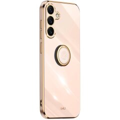 Защитный чехол XINLI Porcelain Ring для Samsung Galaxy S26 Plus (S947) - Pink