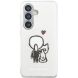 Защитный чехол Karl Lagerfeld IML Karl&Choupette MagSafe для Samsung Galaxy S26 (KLHMS26S6HKCBHH) - Clear. Фото 3 из 8