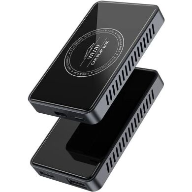Бездротовий автомобільний адаптер WIWU Wi-CP004 Play Box Car Wireless CarPlay (iOS + Android) - Black